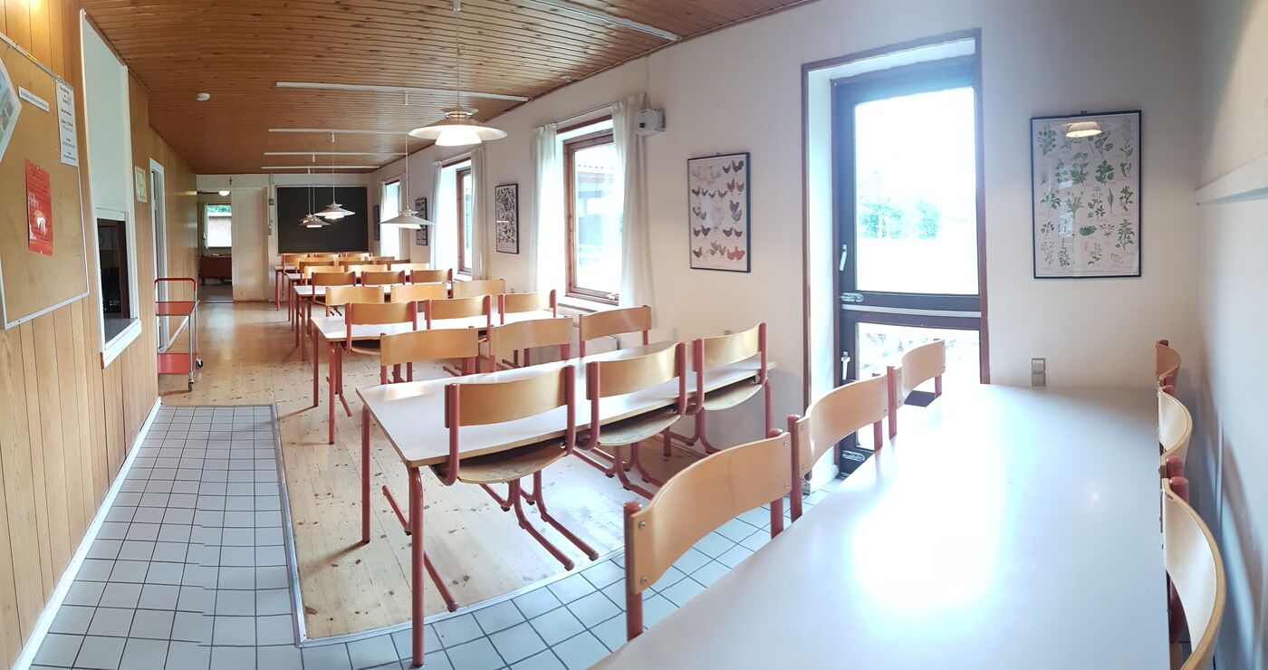 Spisestuen indenfor